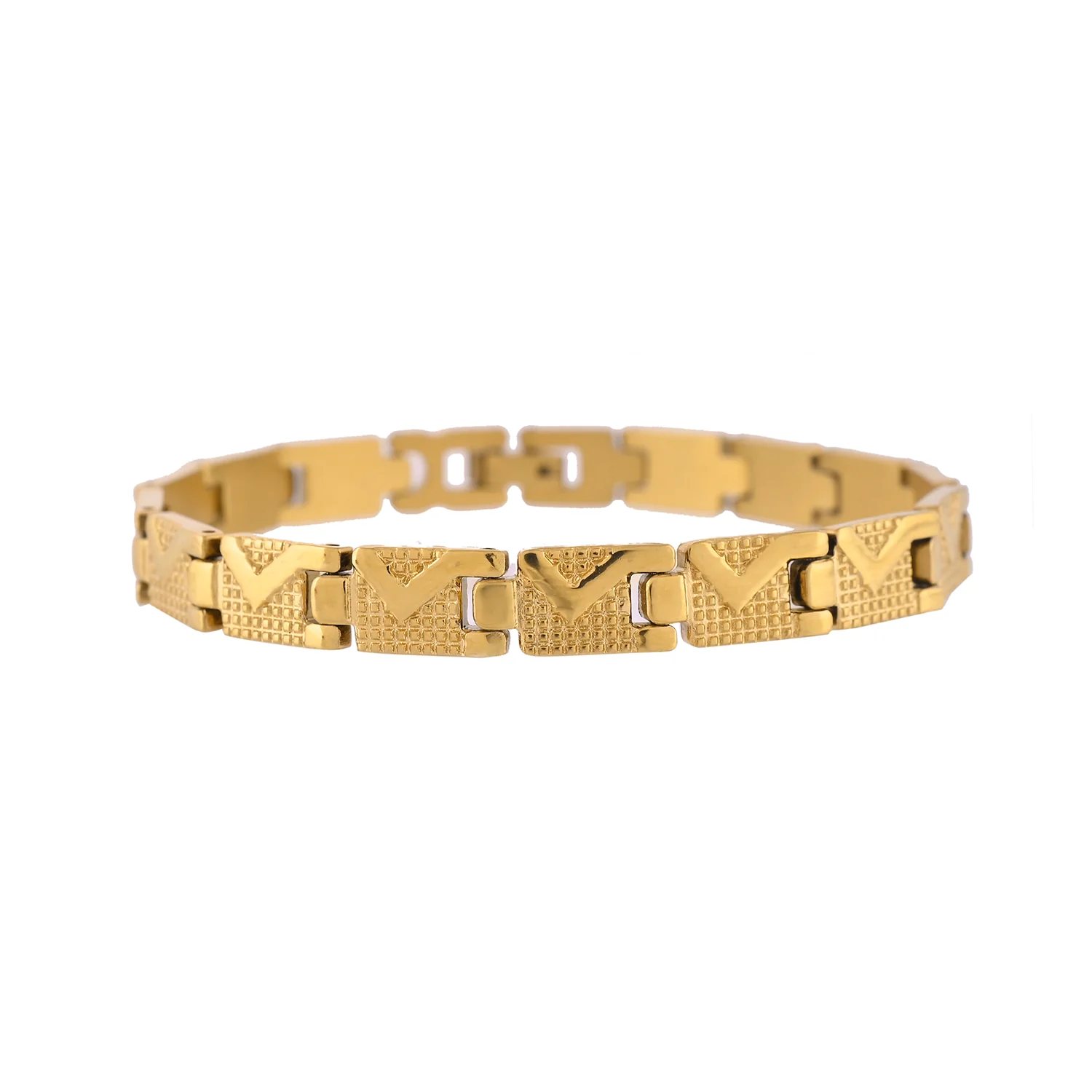 Signature Gold Rush Mens Bracelet - Image 4