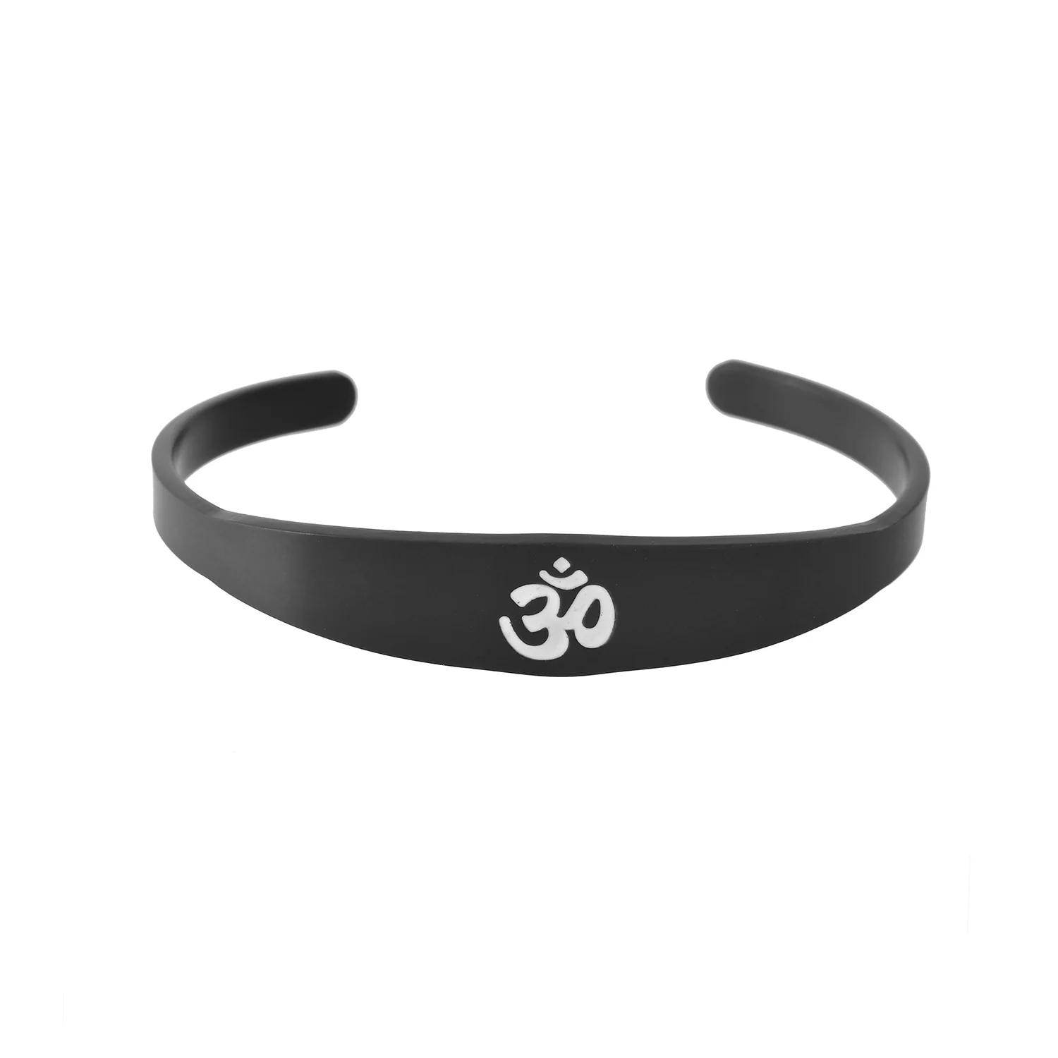 Signature Om Mantra Kada Mens Bracelet - Image 5