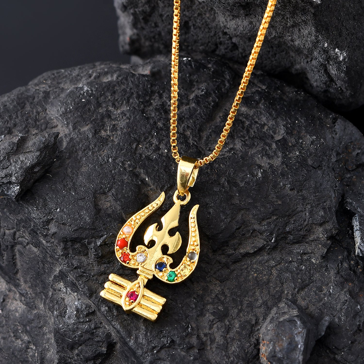 Signature Rudra Trishakti Mens Pendant