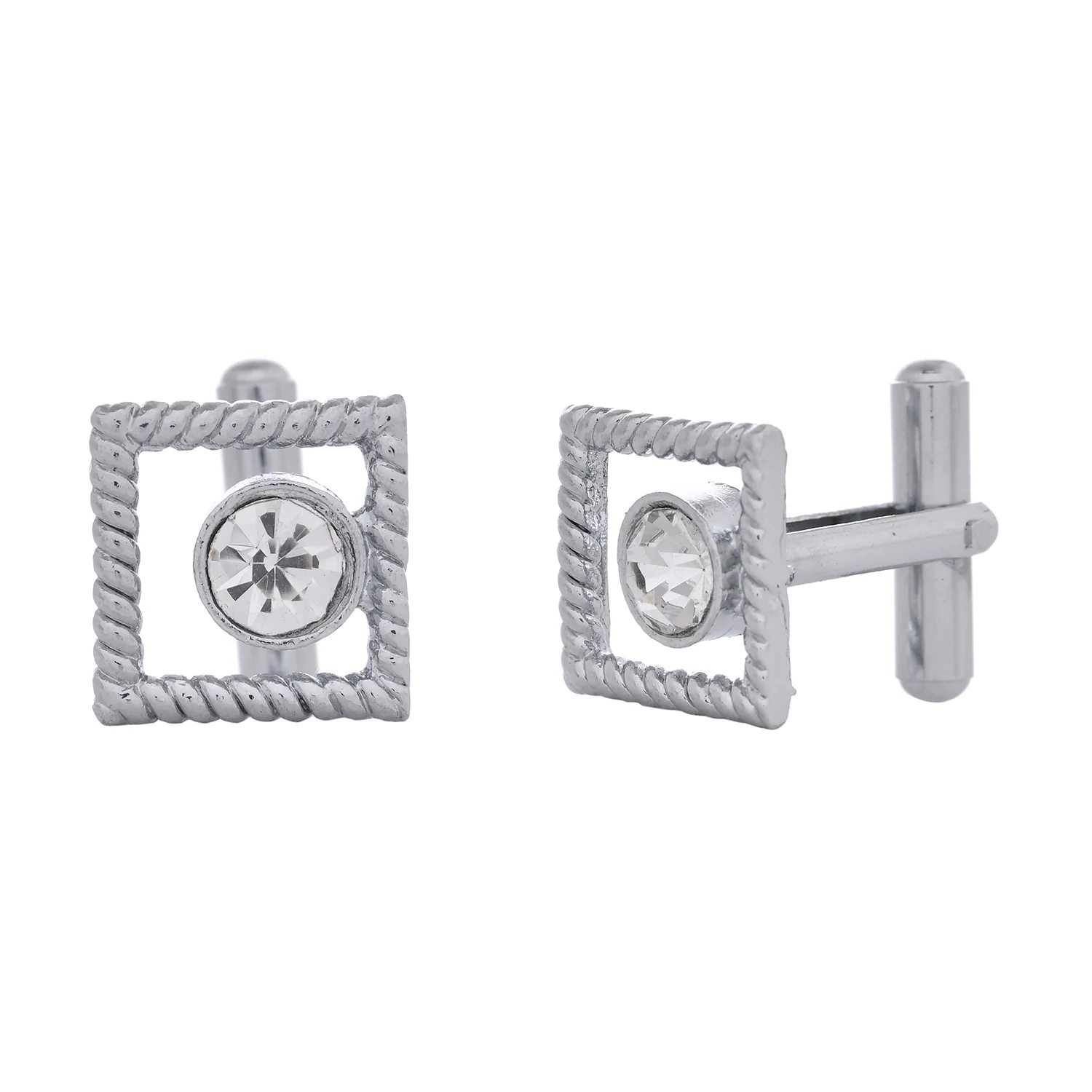 Silver Majesty Mens Cufflinks - Image 3