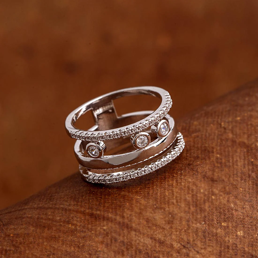 Silver Plated Band Ring