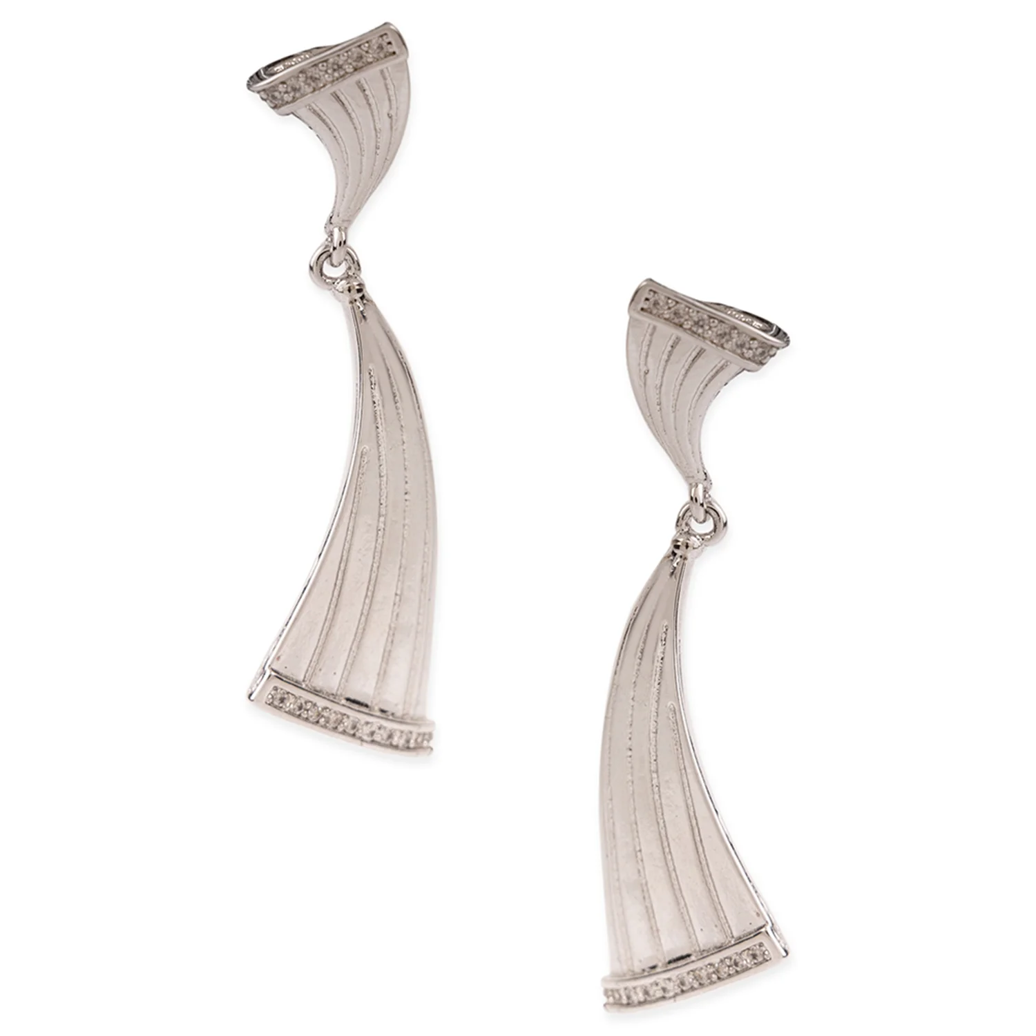 Silver Plated Stylish Earrings - Image 3