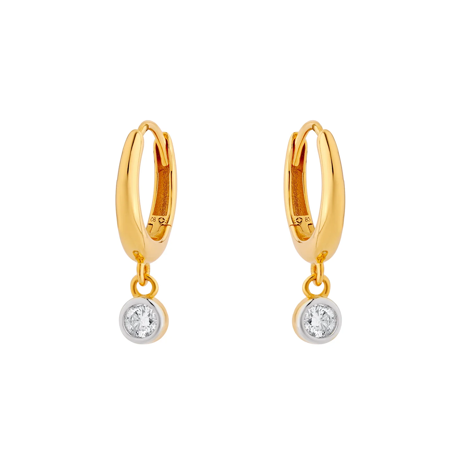 Solstice Drop Lab-Grown Diamond Stud Earrings - Image 4