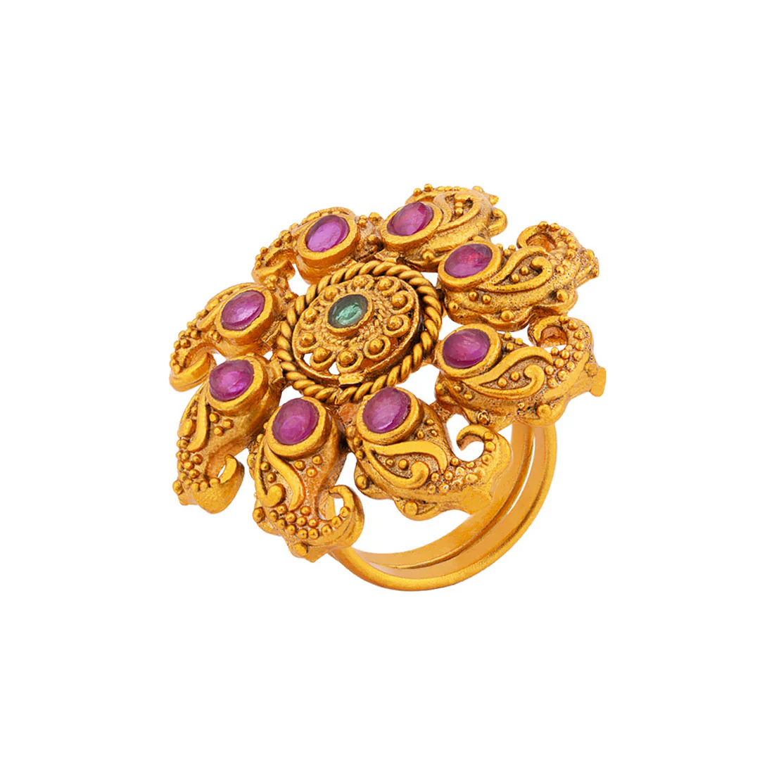 Southern Bling Cutwork Statement Ring - Image 2