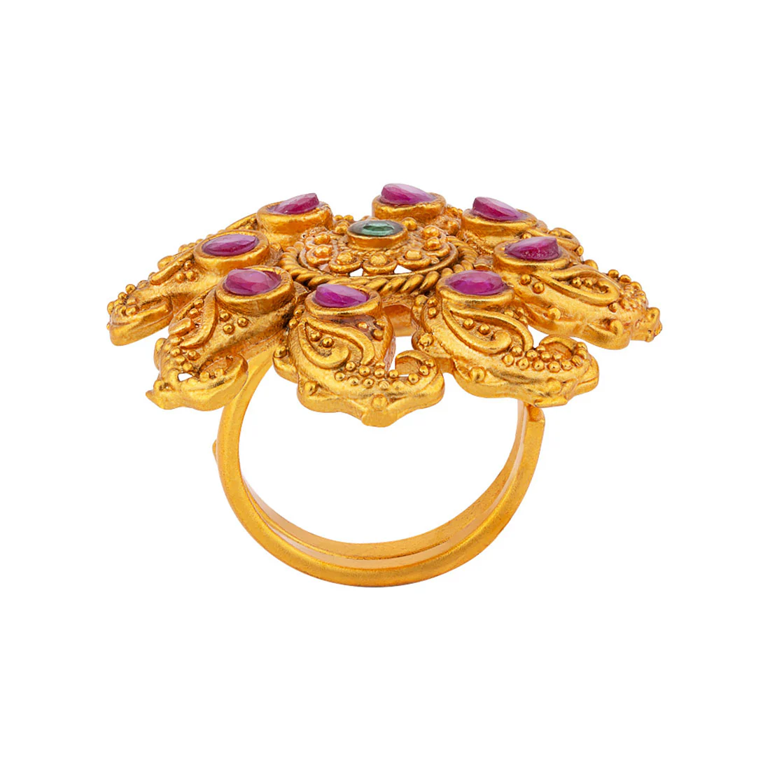Southern Bling Cutwork Statement Ring - Image 3