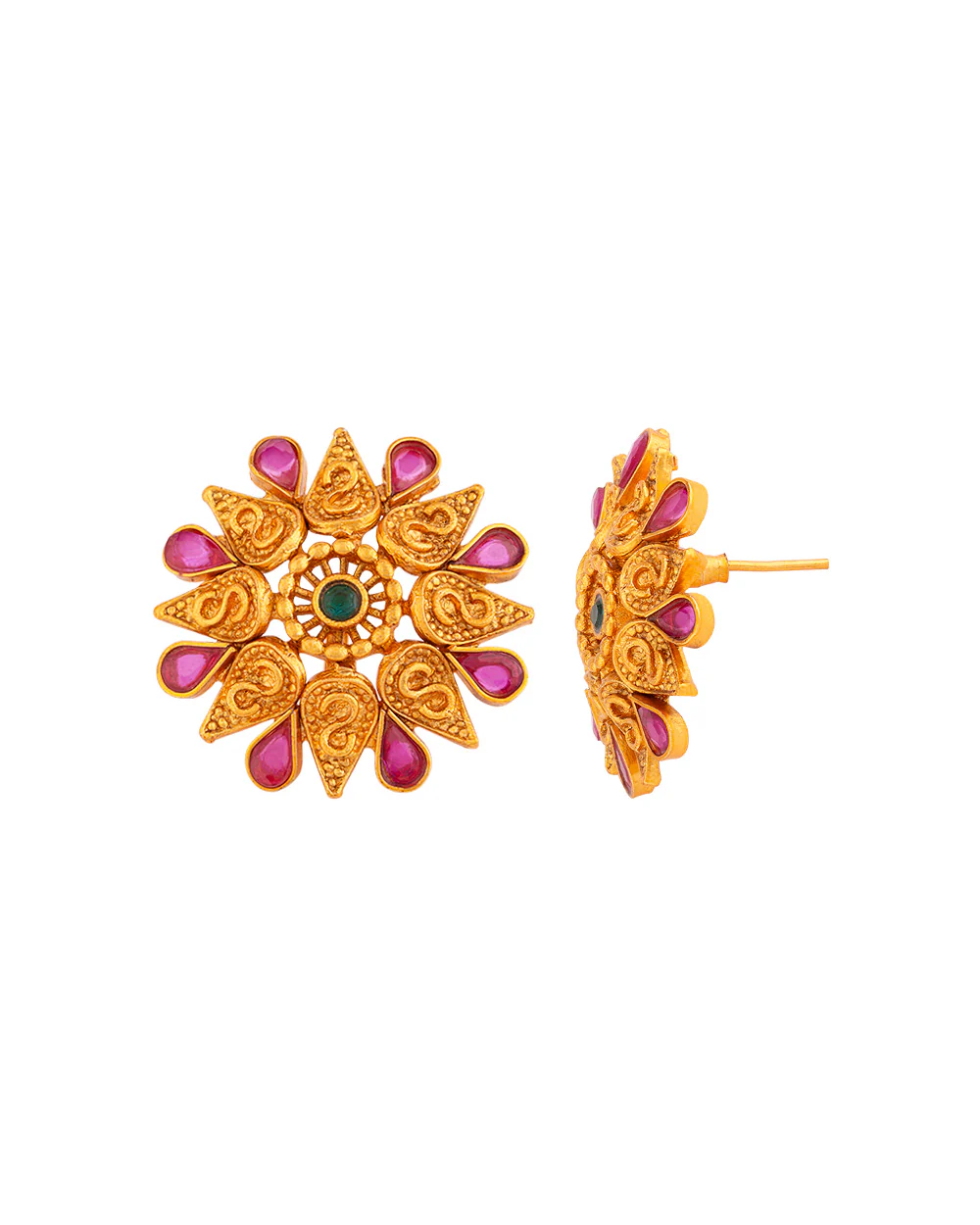Southern Bling Ethnic Inspired Earrings - Image 3