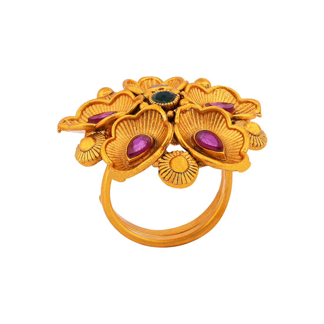 Southern Bling Floral Ring - Image 3