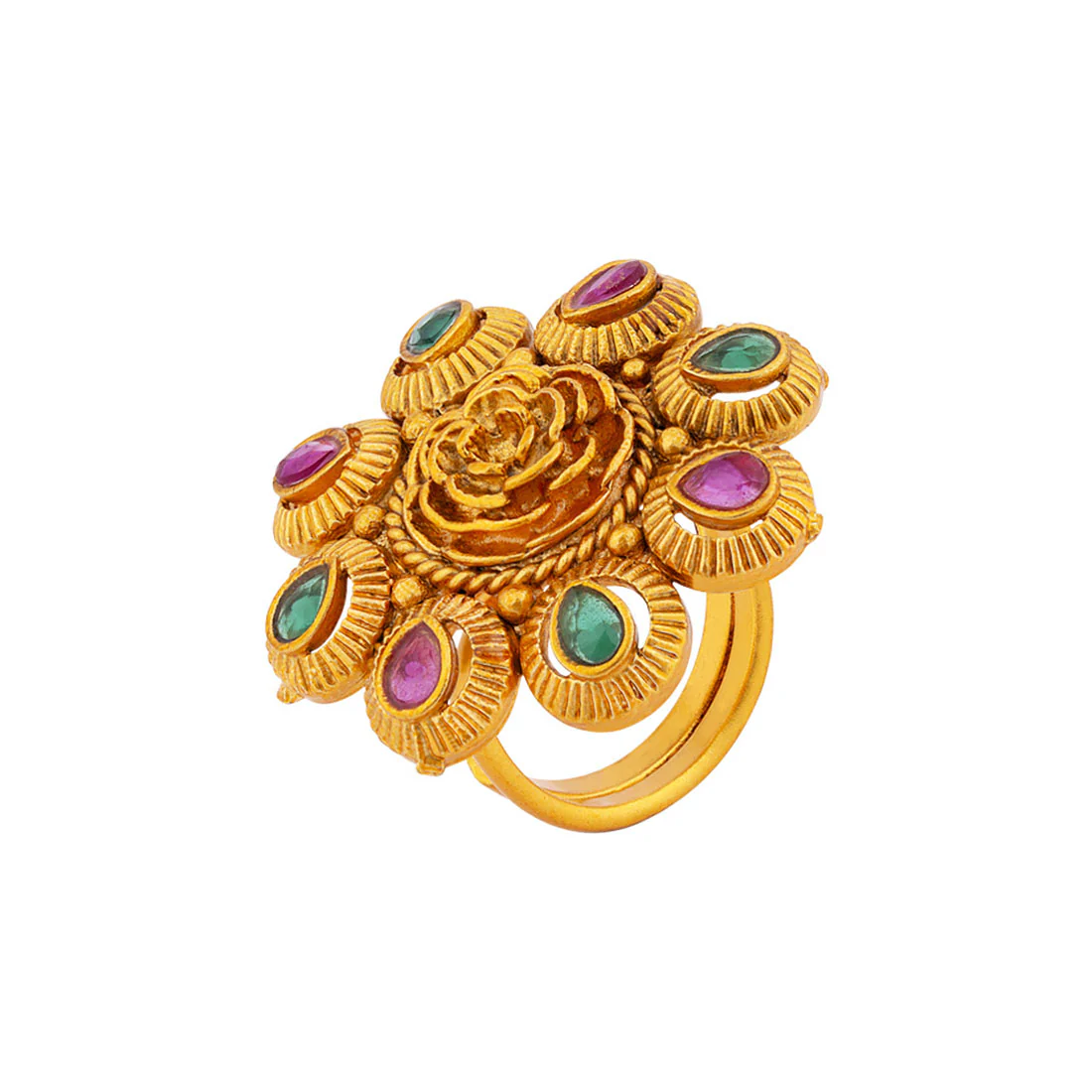 Southern Bling Flower Ring - Image 2