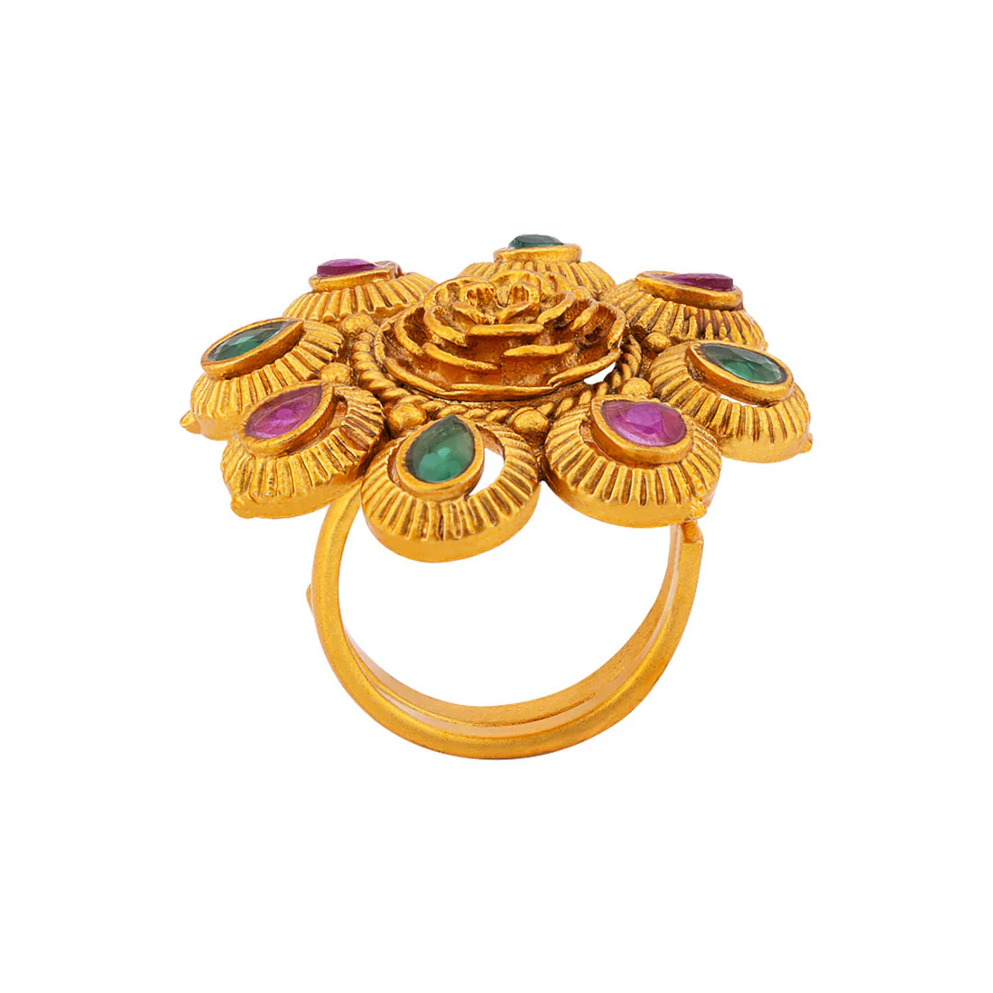Southern Bling Flower Ring - Image 3