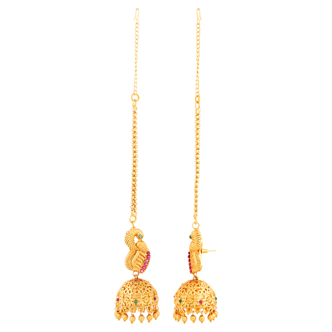 Southern Bling Temple Inspired Bridal Set - Image 4