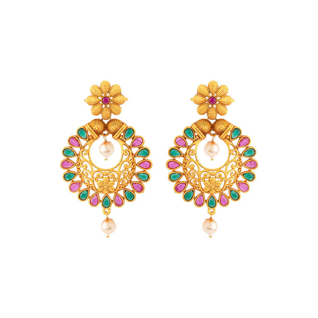 Southern Charisma Coloured Gems Earrings - Image 3