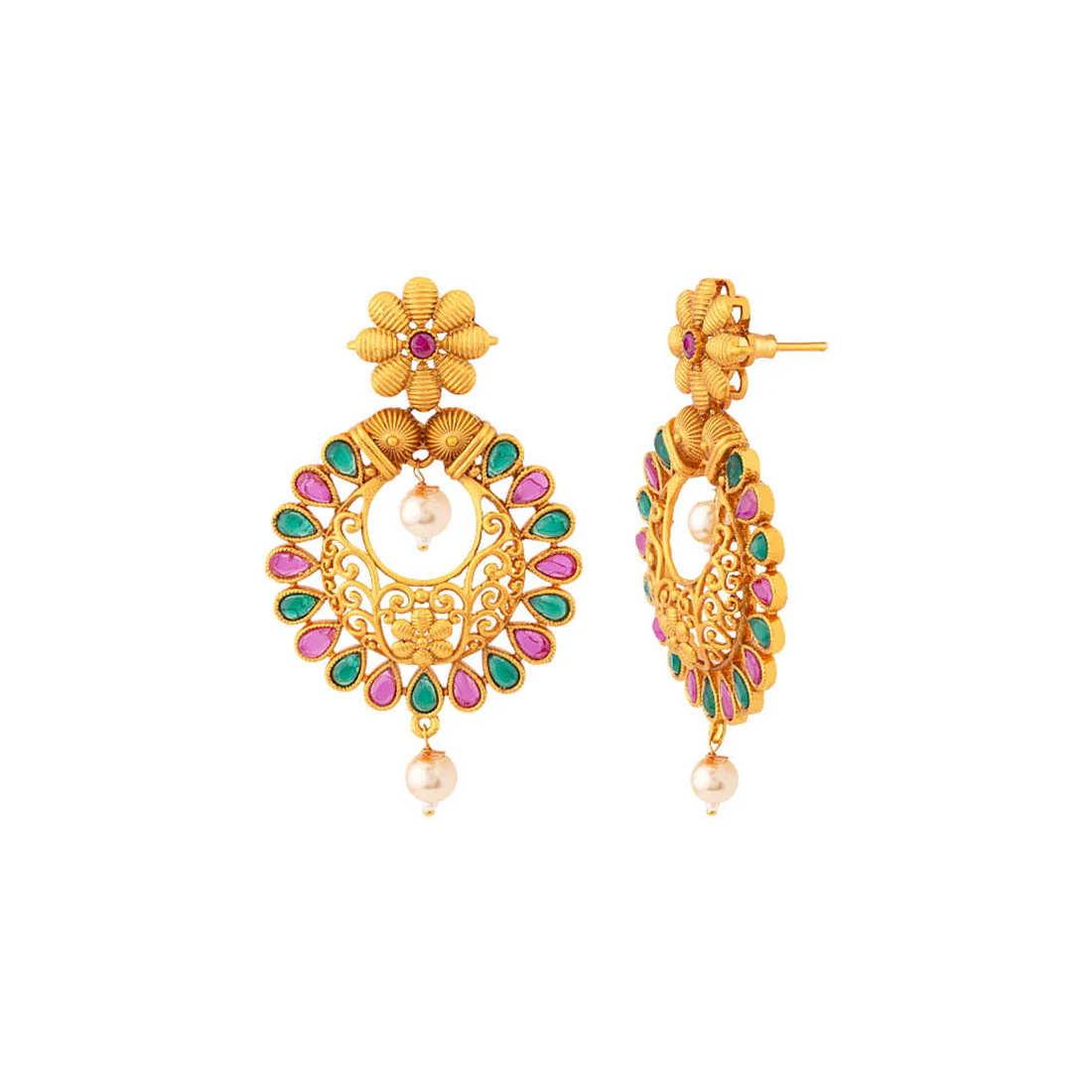 Southern Charisma Coloured Gems Earrings - Image 4