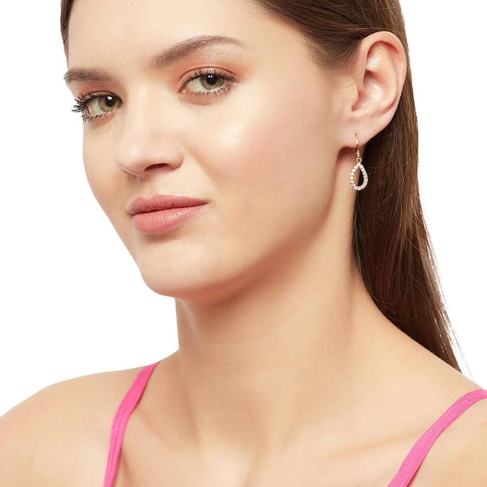 Spakling Essentials Classy Pair Of Earrings - Image 2