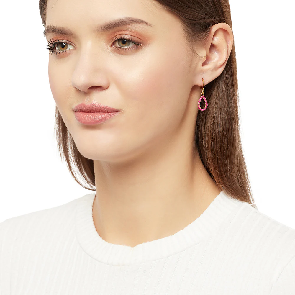 Spakling Essentials Teardrop Shaped Earrings - Image 2
