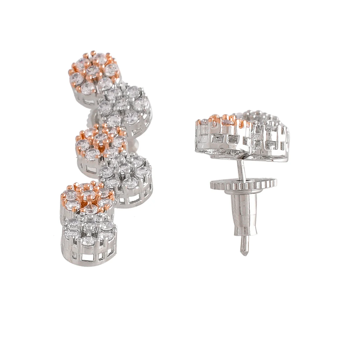 Sparkling Elegance Contemporary CZ Jewellery Set - Image 6