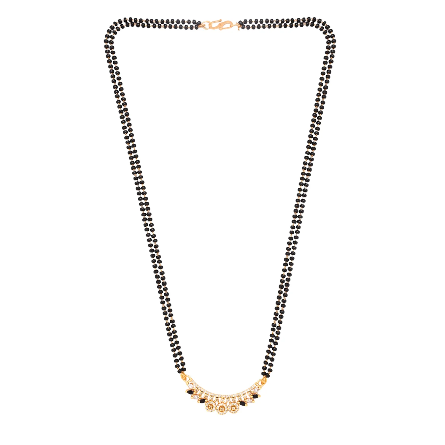 Sparkling Elegance Cz Gems Mangalsutra - Image 4