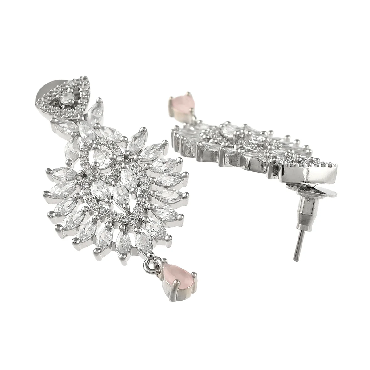 Sparkling Opulence Drop Style Jewellery Set - Image 5
