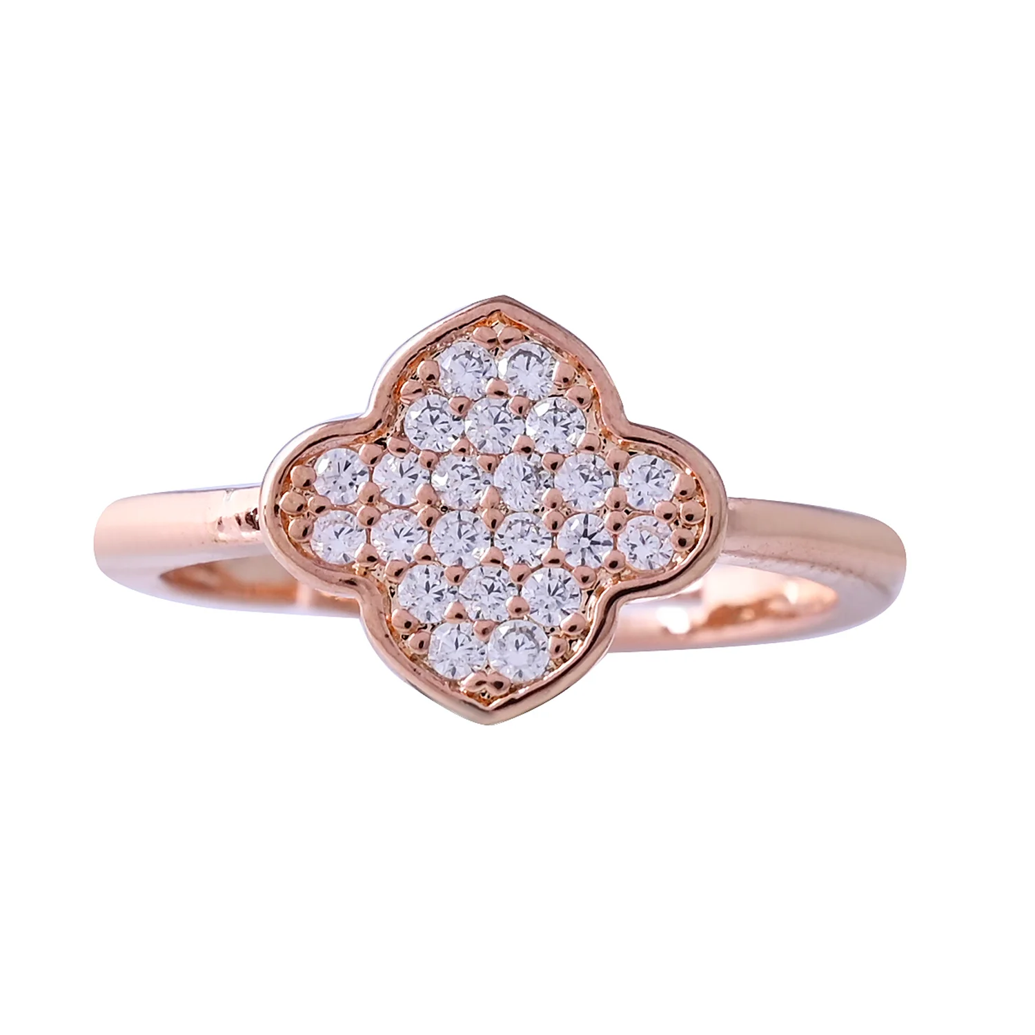 Sparkling Elegance Duchess  American Diamond Solitaire Ring - Image 3
