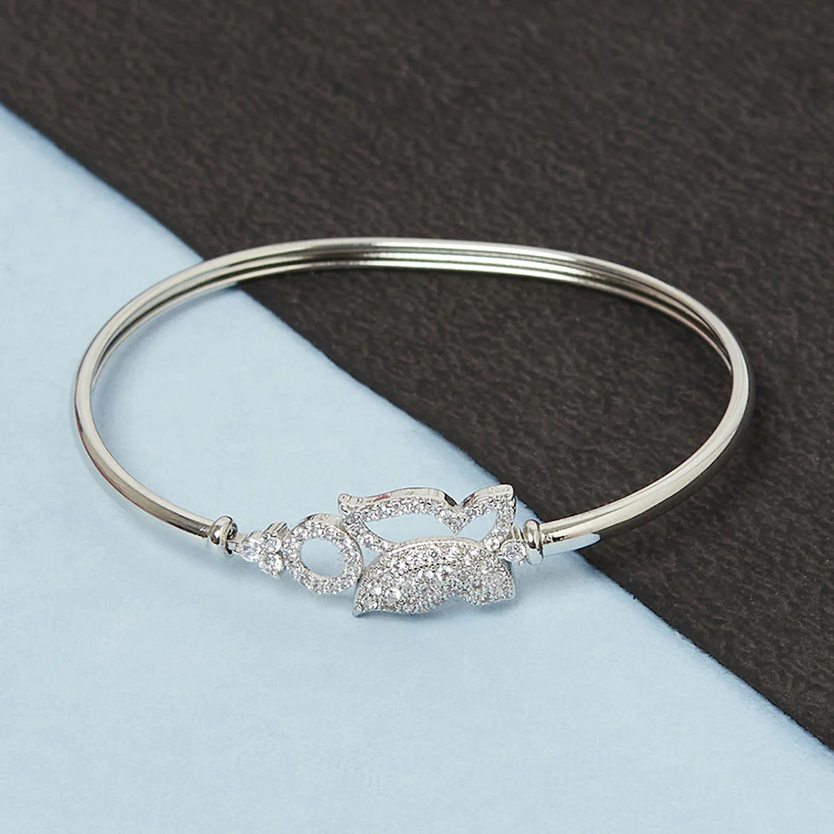 Sparkling Elegance Little Butterfly Bracelet
