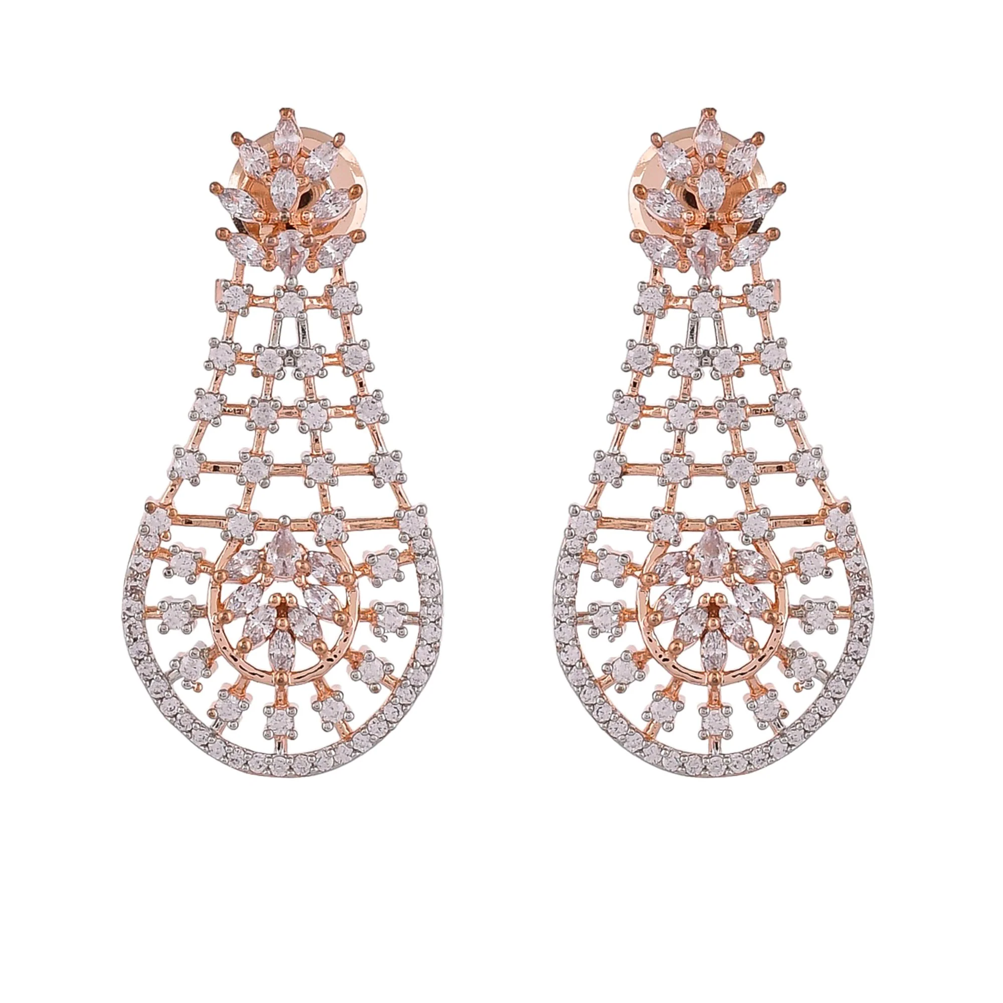 Sparkling Elegance Luxurious Cz Jewellery Set - Image 6