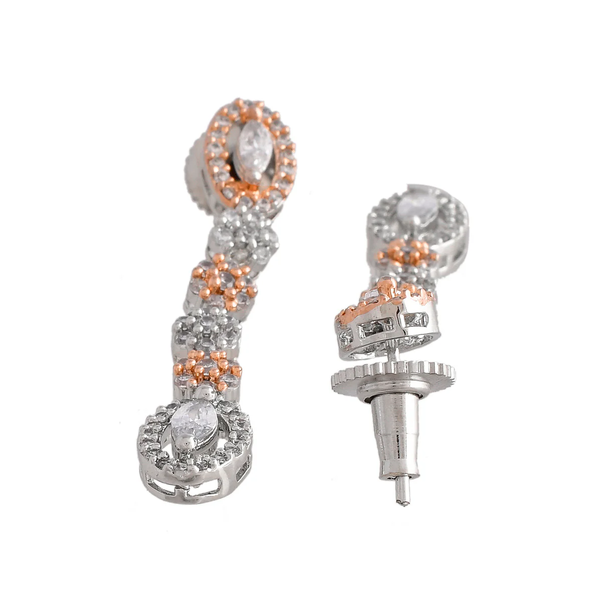 Sparkling Elegance Marquise Cut CZ Jewellery Set - Image 6