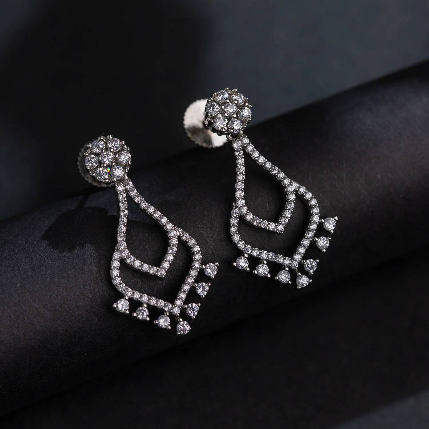 Sparkling Elegance Noor-E-Jewel Dangler Earrings