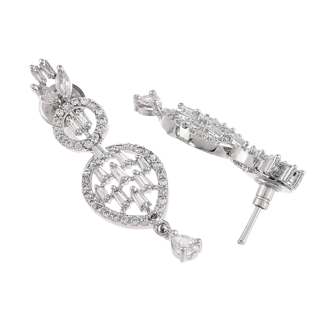 Sparkling Elegance Opulent Zirconia Gems Jewellery Set - Image 5