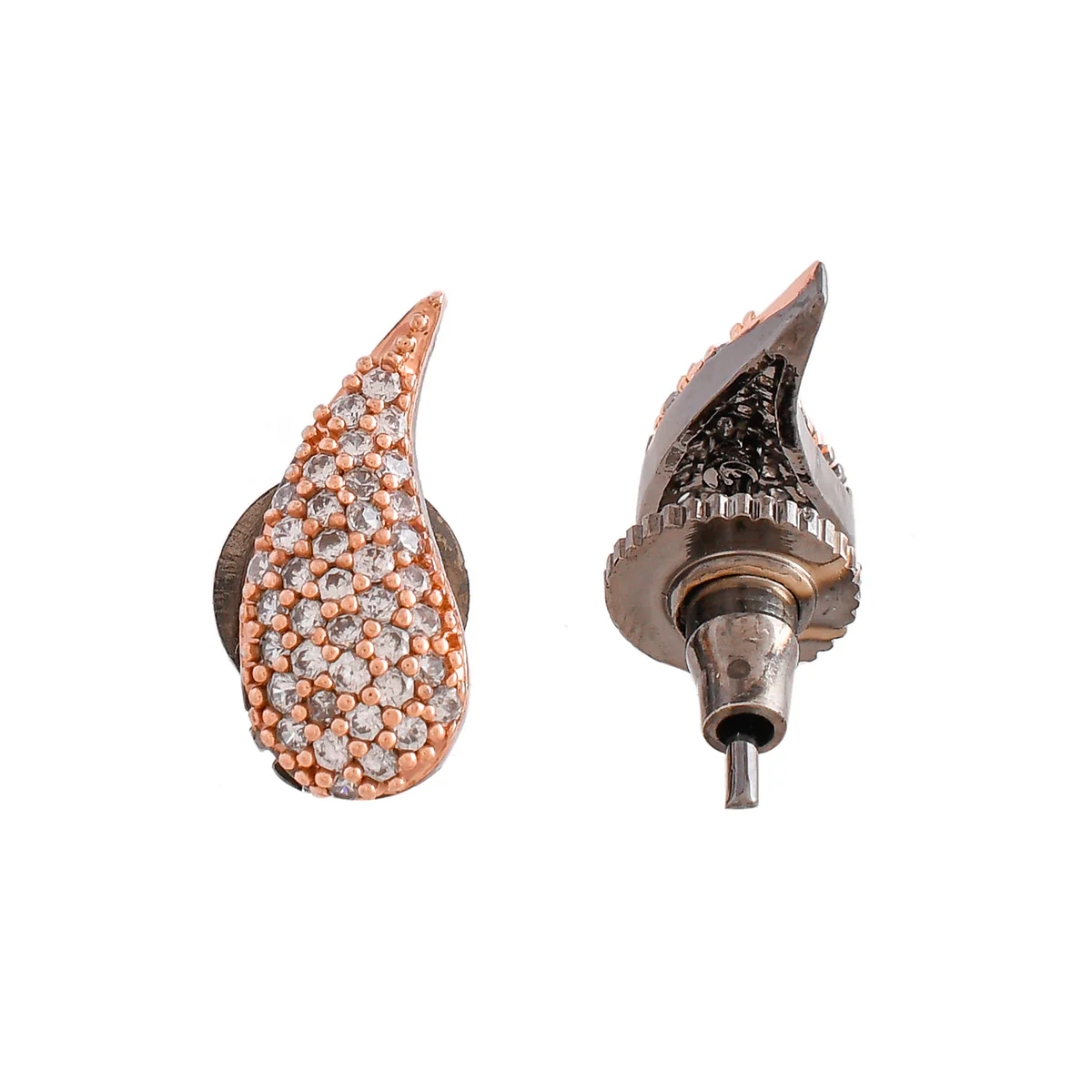 Sparkling Elegance Paisley CZ Jewellery Set - Image 6