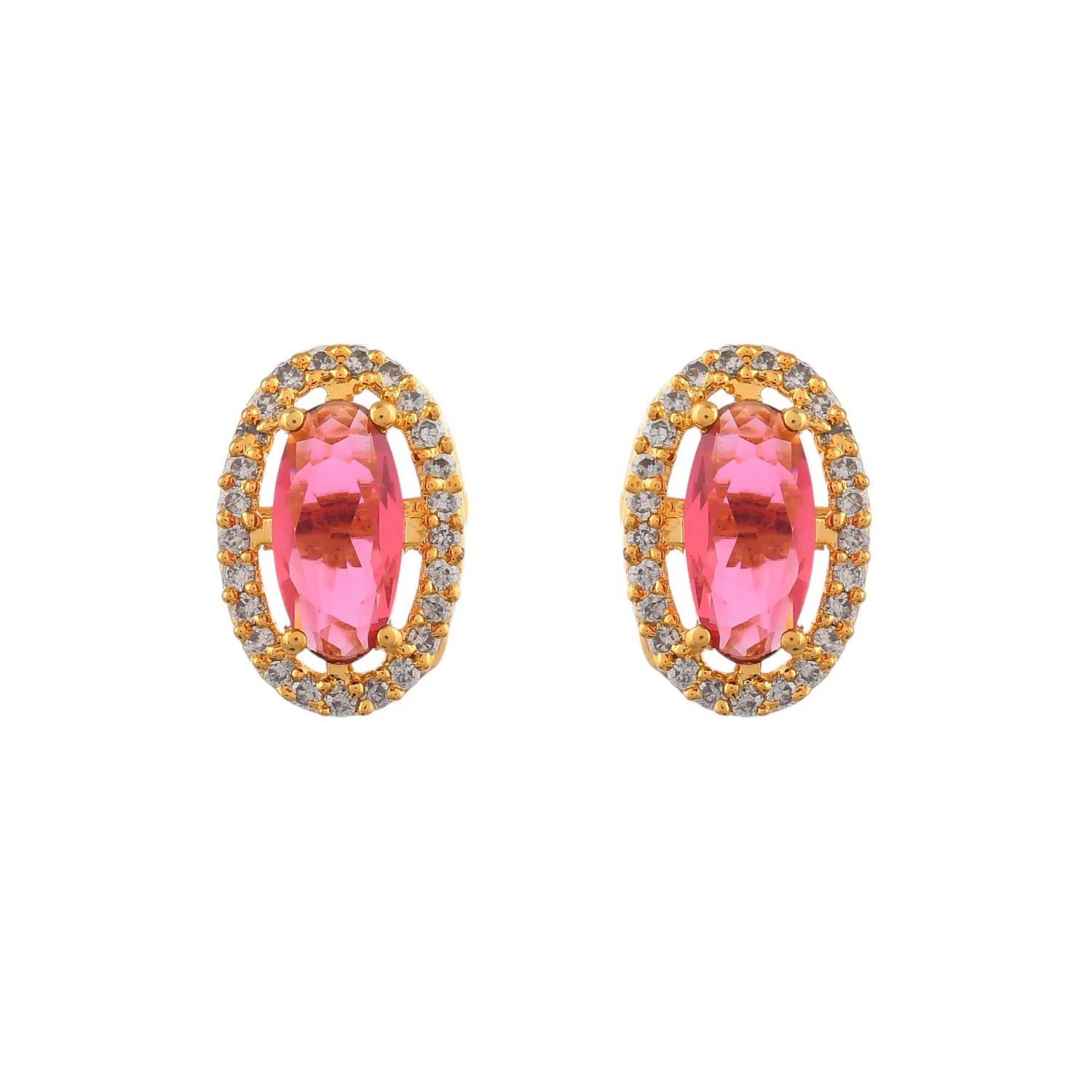 Sparkling Elegance Pink Azure Radiance Pendant Set - Image 7