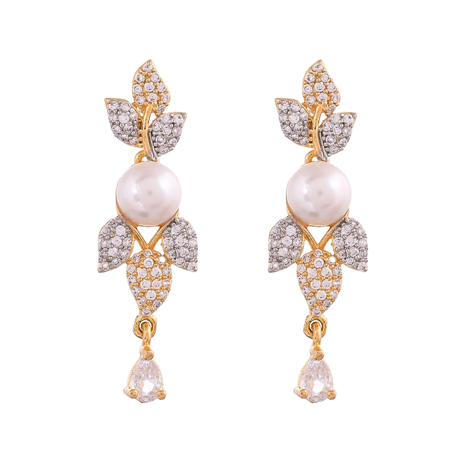 Sparkling Elegance Regal Radiance Pearl Necklace Set - Image 6