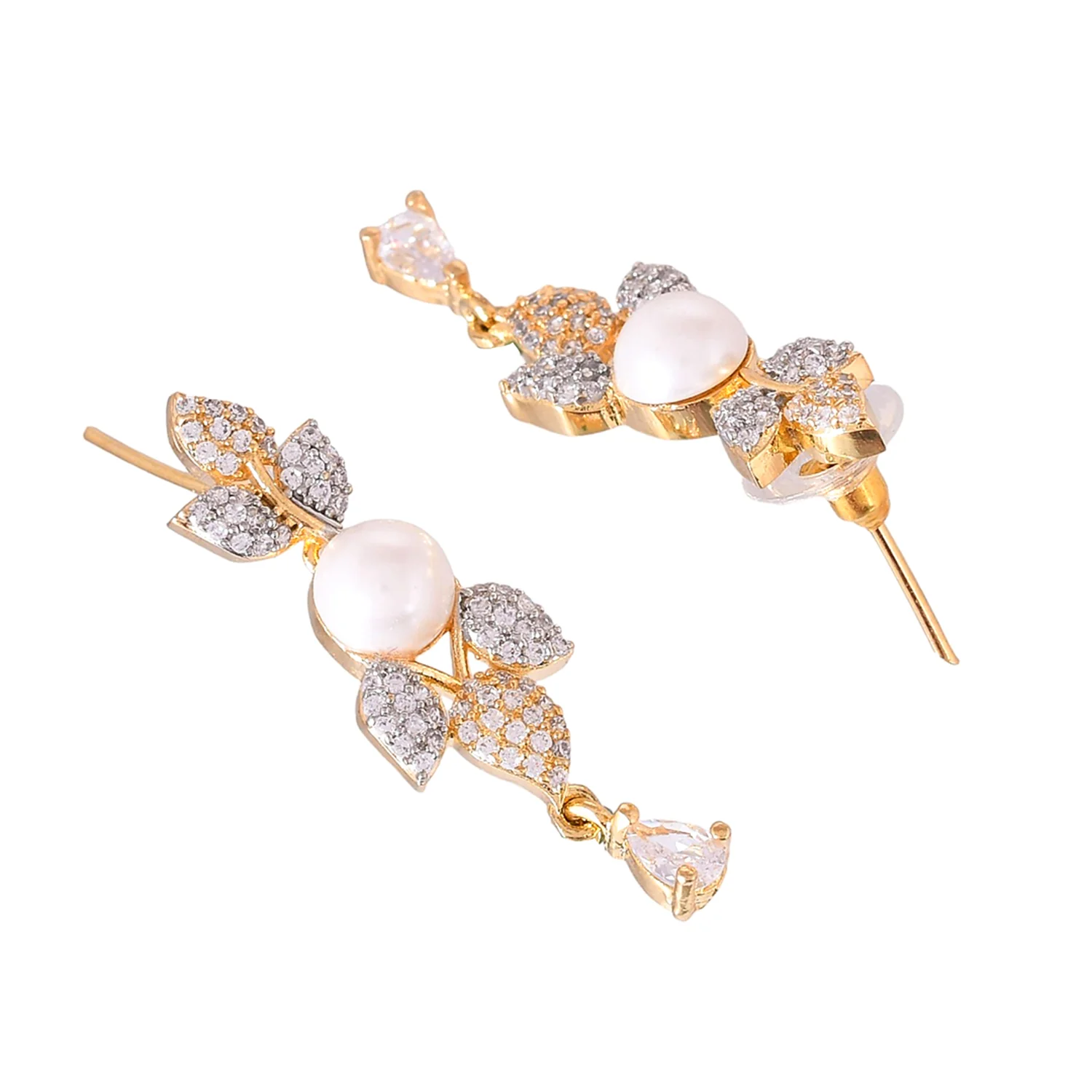 Sparkling Elegance Regal Radiance Pearl Necklace Set - Image 7