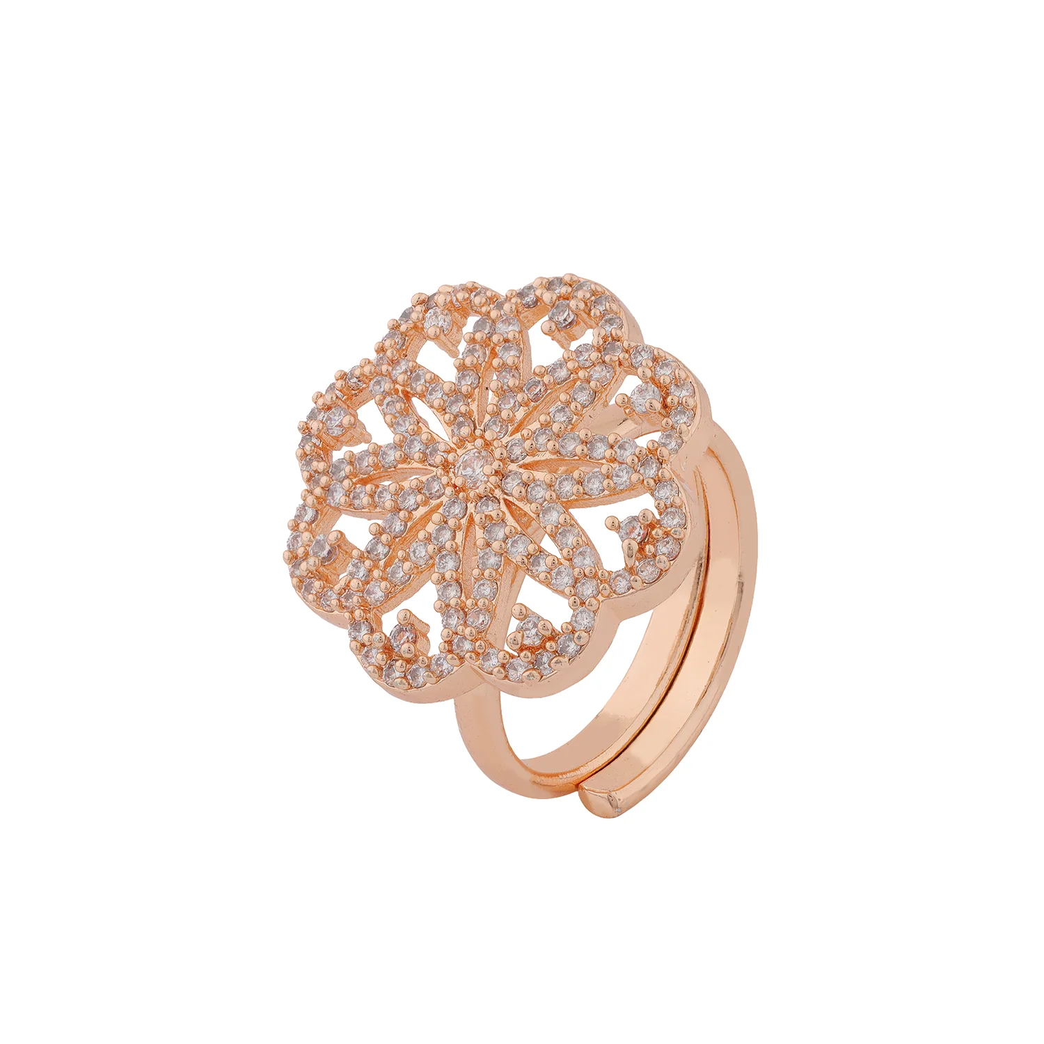 Sparkling Elegance Rose Bloom Mangalsutra Gift Set - Image 6