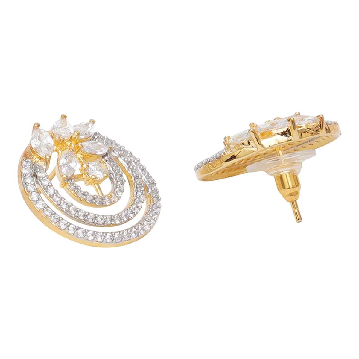 Sparkling Elegance Teardrop Cut CZ Mangalsutra Set - Image 5