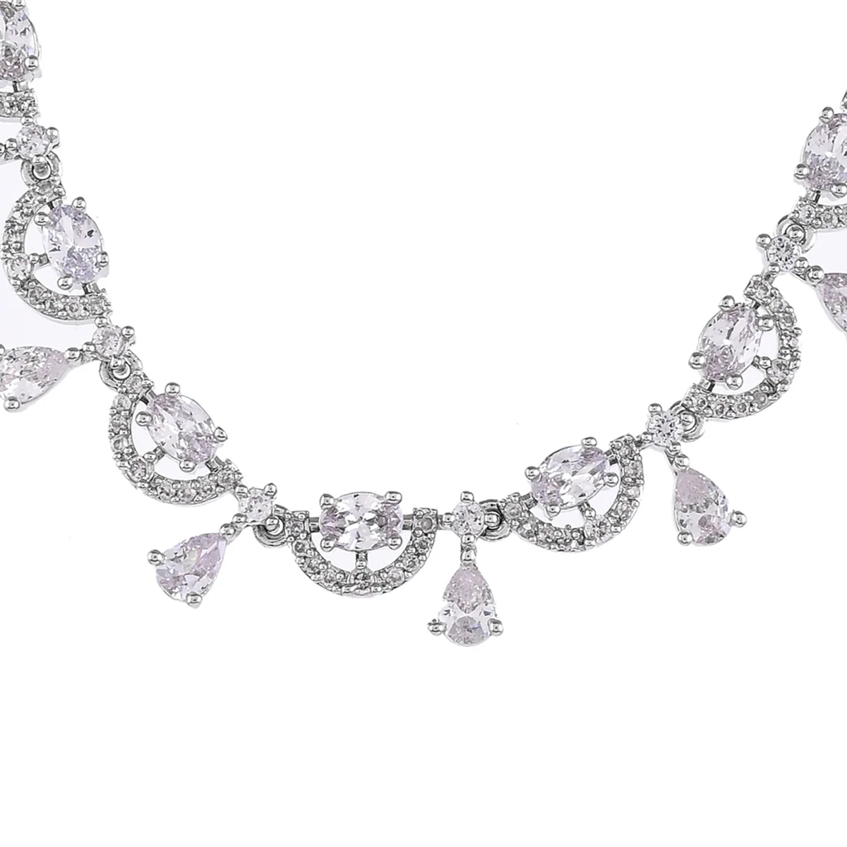 Sparkling Elegance Teardrop Jewellery Set - Image 4