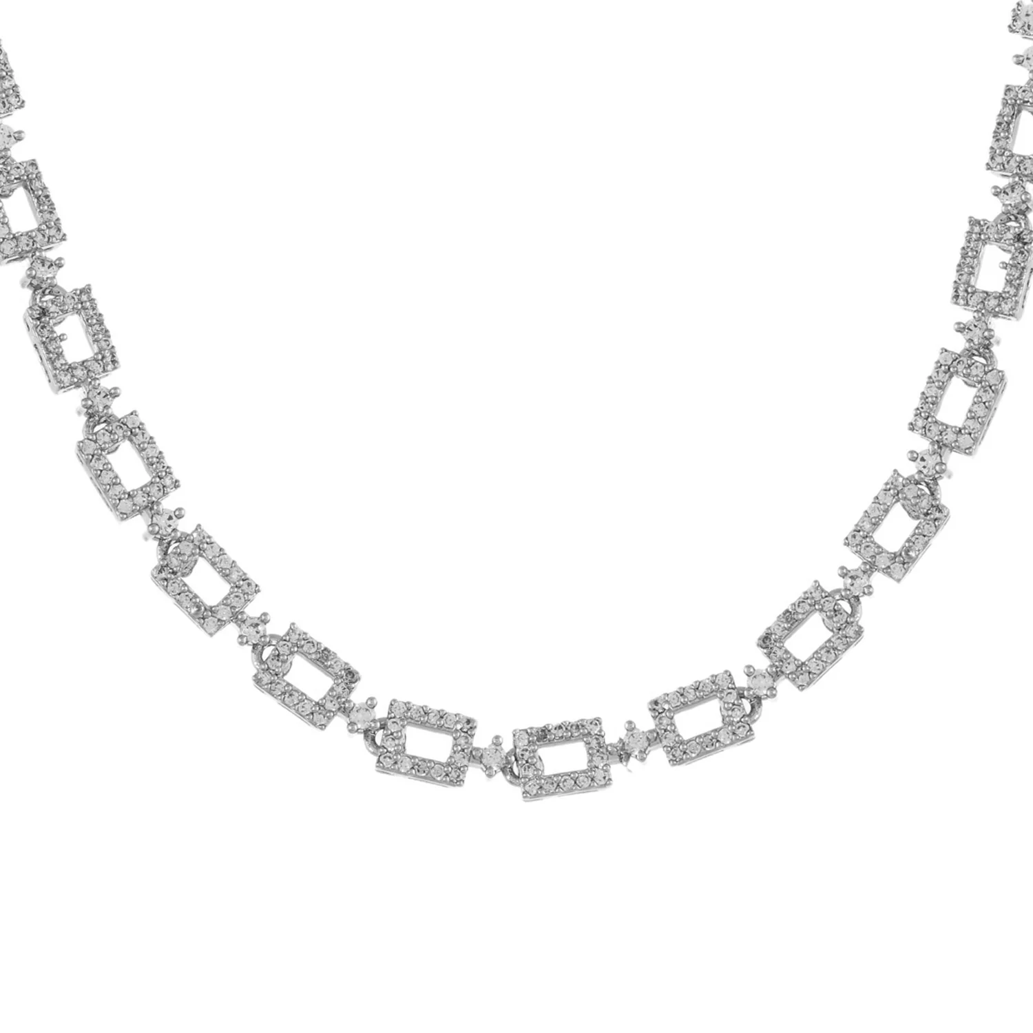 Sparkling Elegance Timeless American Diamond Necklace Set - Image 5