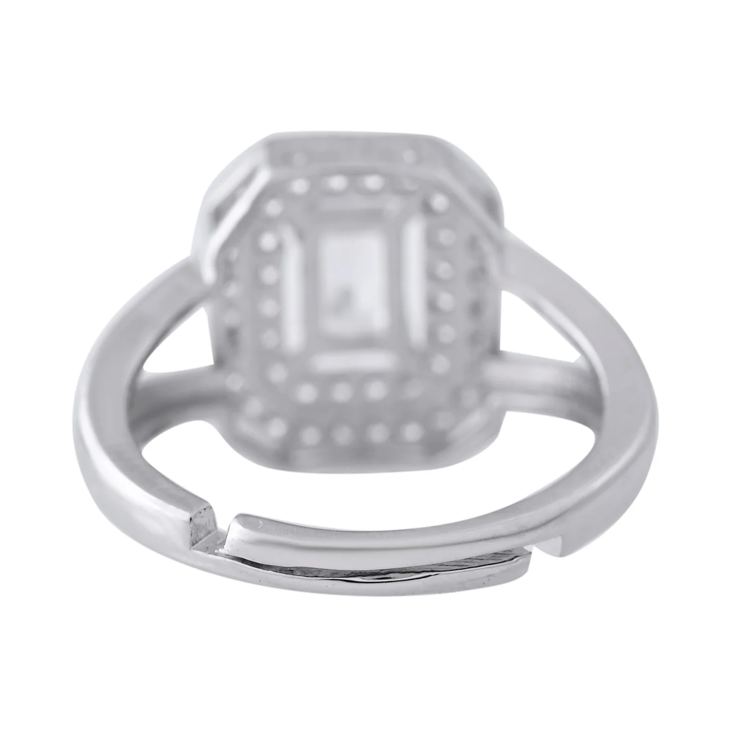 Sparkling Elegance Zenith American Diamond Solitaire Ring - Image 5