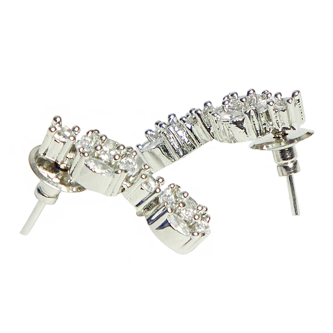 Sparkling Elegance Zircon Gemstones Adorned Necklace Set - Image 5