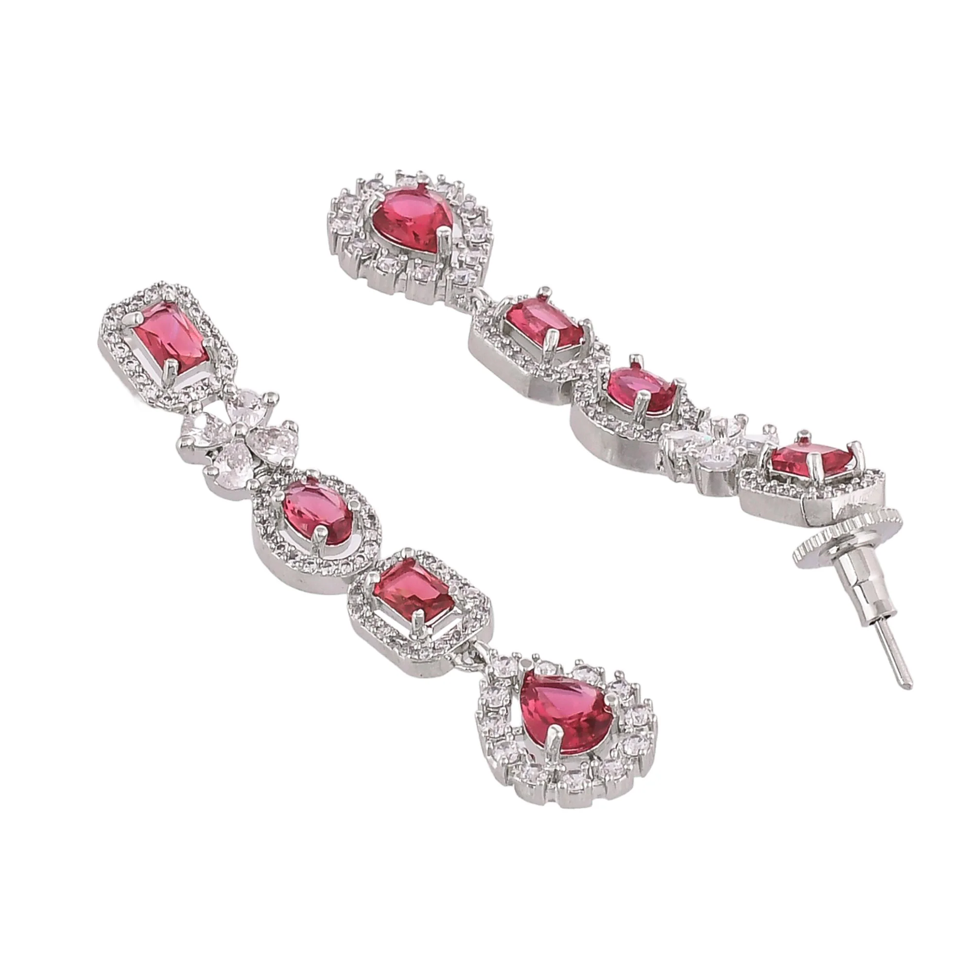 Sparkling Elegance Zirconia Opulent Jewellery Set - Image 8