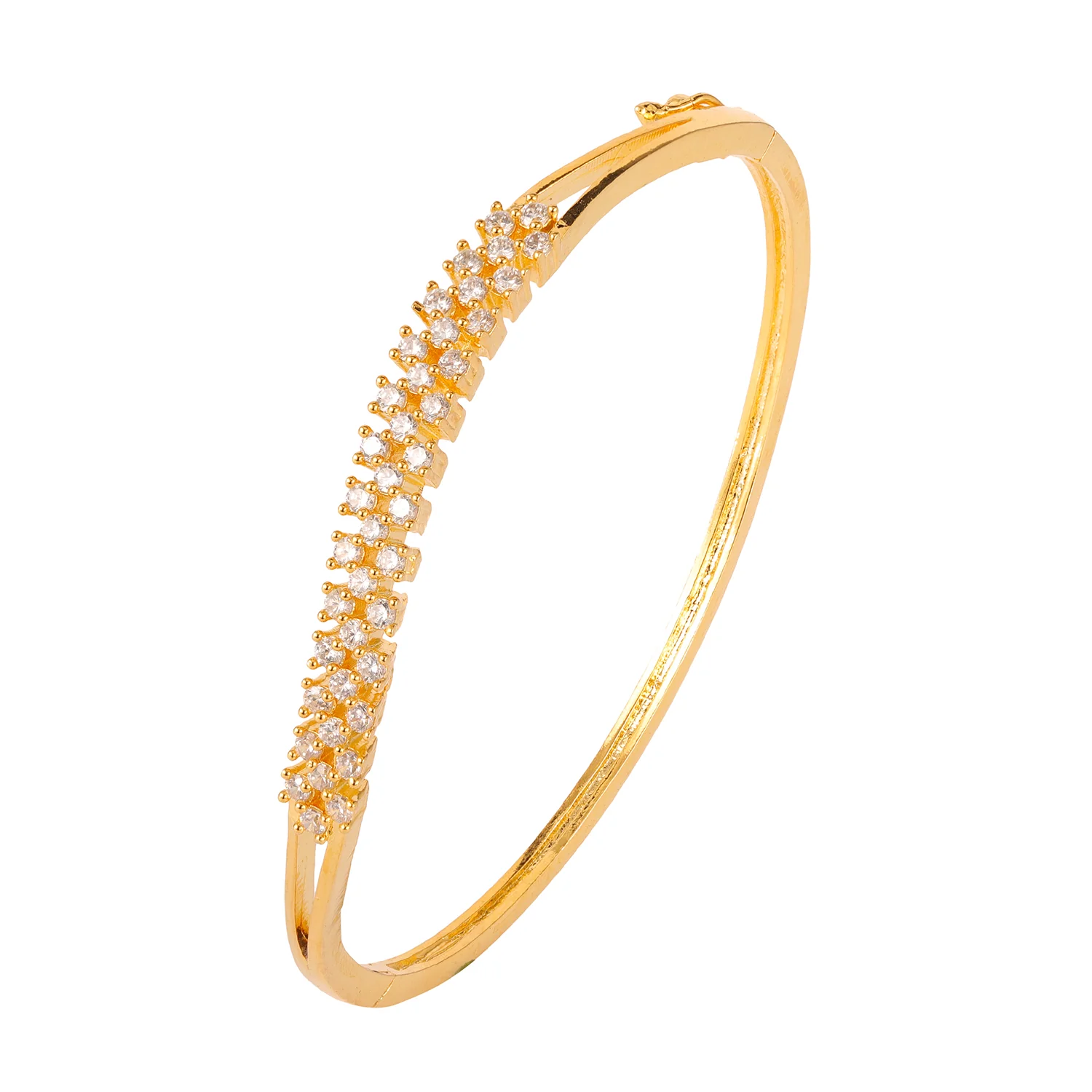 Sparkling Essential Golden Prism Bracelet - Image 3
