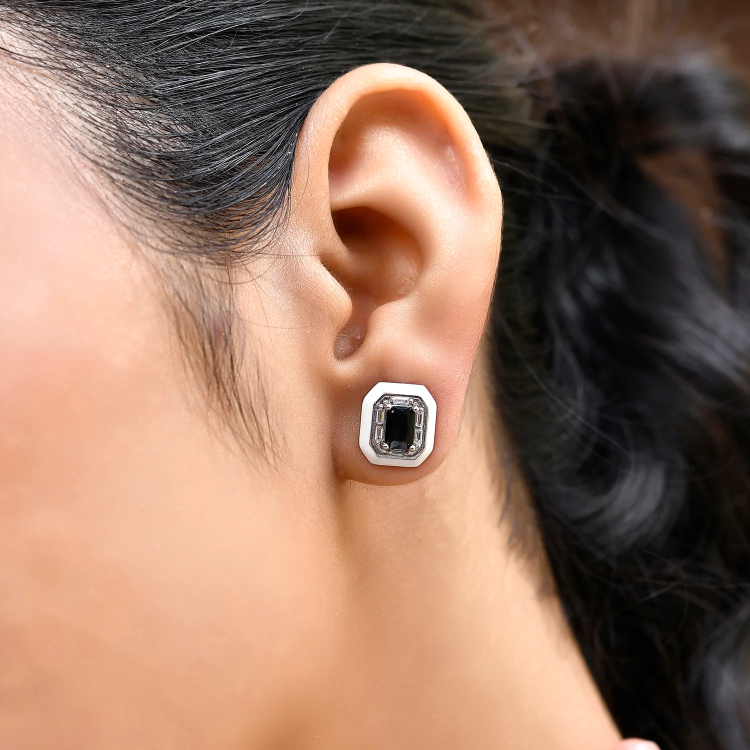 Sparkling Essentials Arctic Stud Earrings - Image 2
