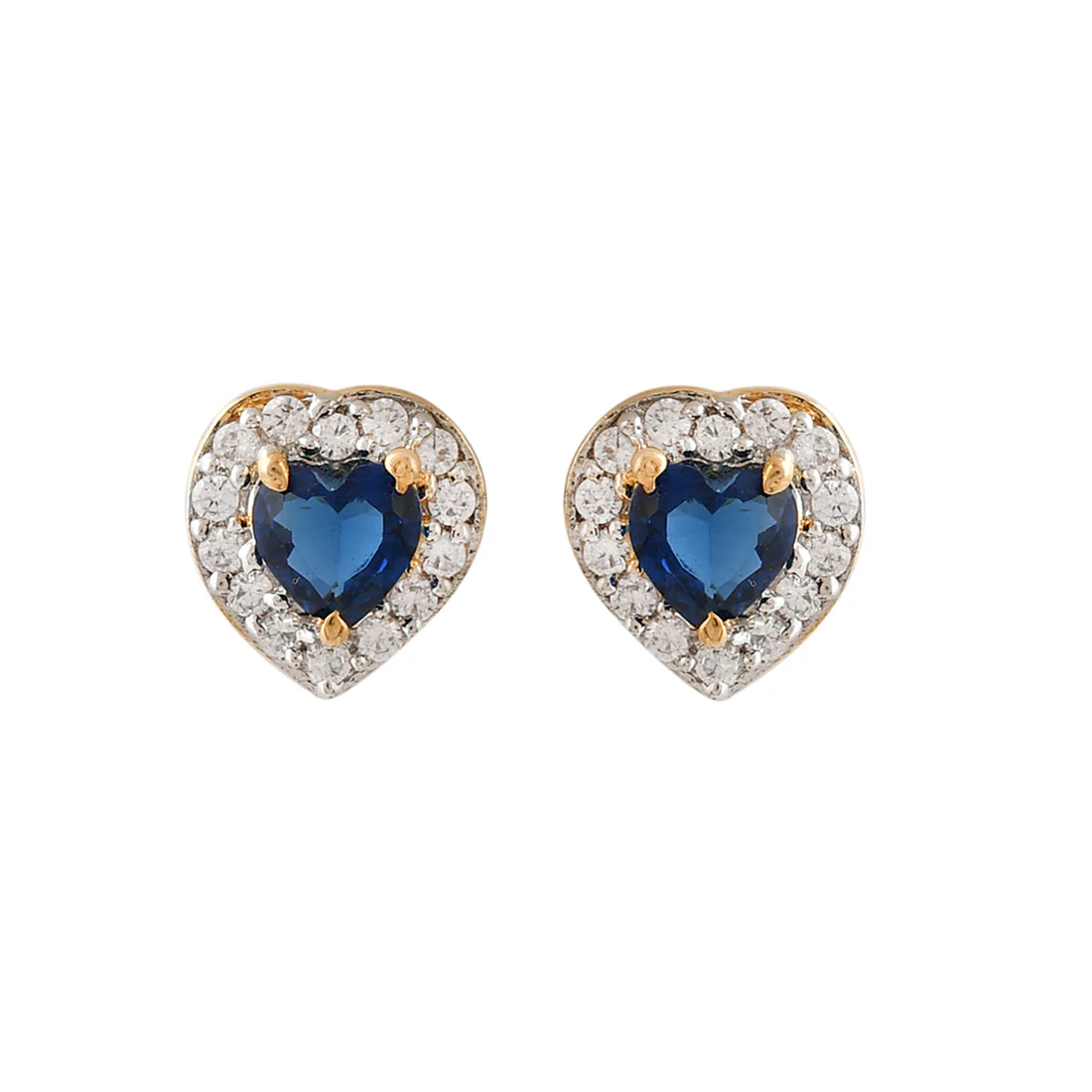 Sparkling Essentials Blue Heart Shaped Cluster Setting CZ Box Set - Image 6
