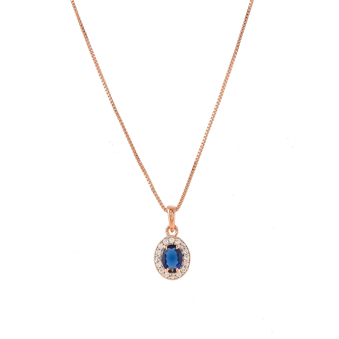 Sparkling Essentials Blue Oval Cut Cluster Setting CZ Box Set - Image 5