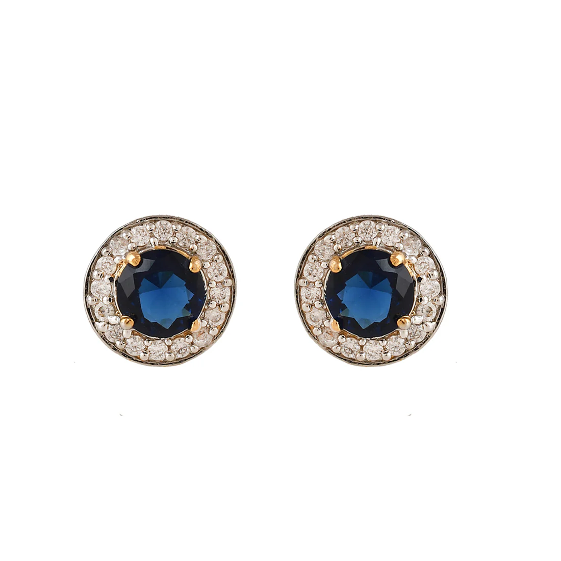 Sparkling Essentials Blue Round Cut Cluster Setting CZ Box Set - Image 6