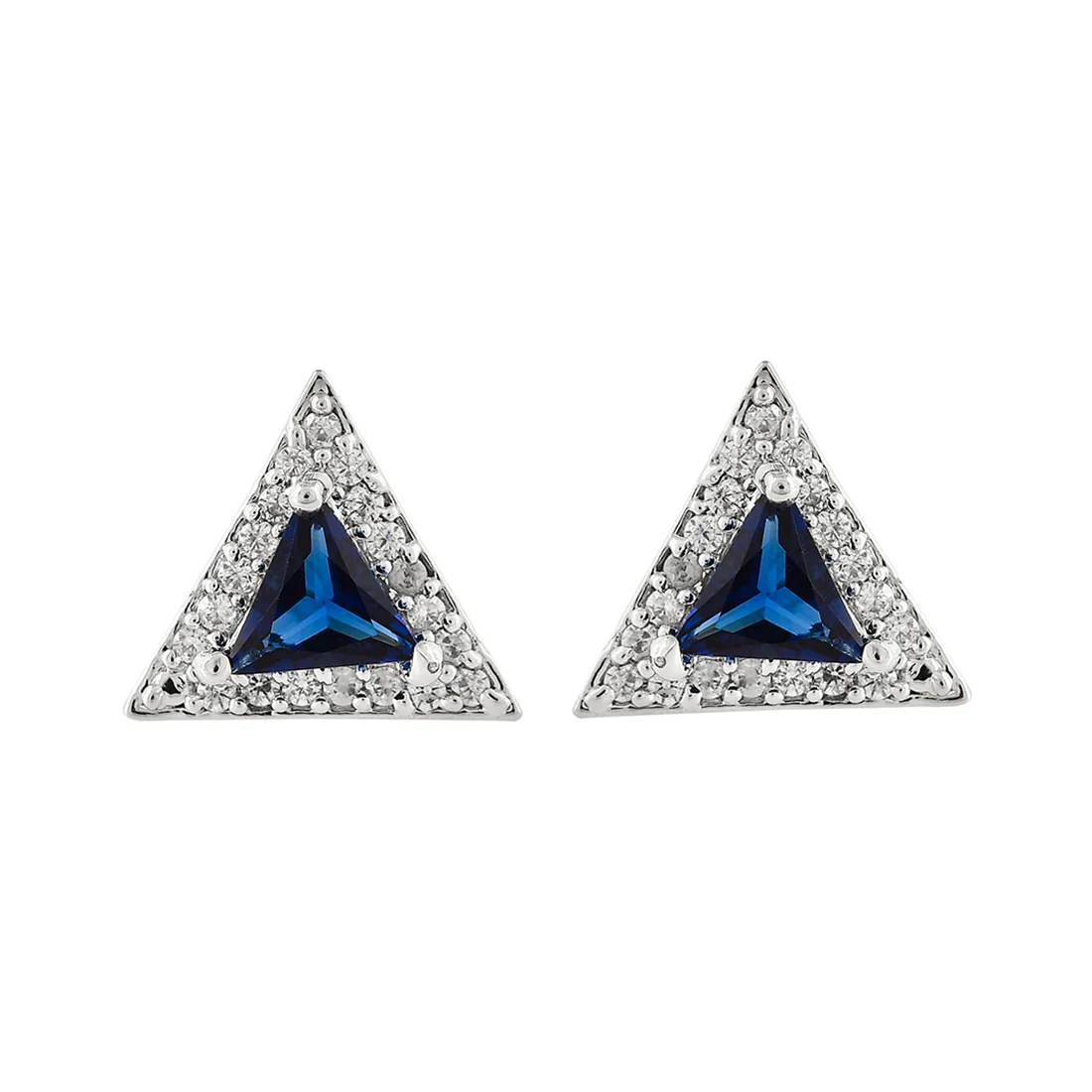 Sparkling Essentials Blue Triangle Cut Cluster Setting CZ Box Set - Image 6
