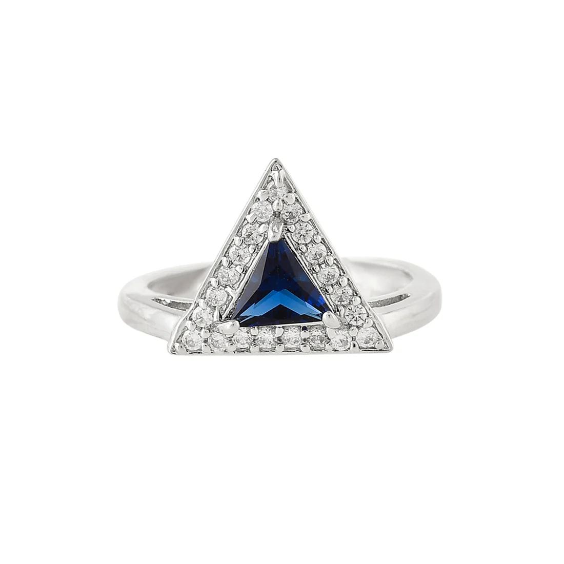Sparkling Essentials Blue Triangle Cut Cluster Setting CZ Box Set - Image 7