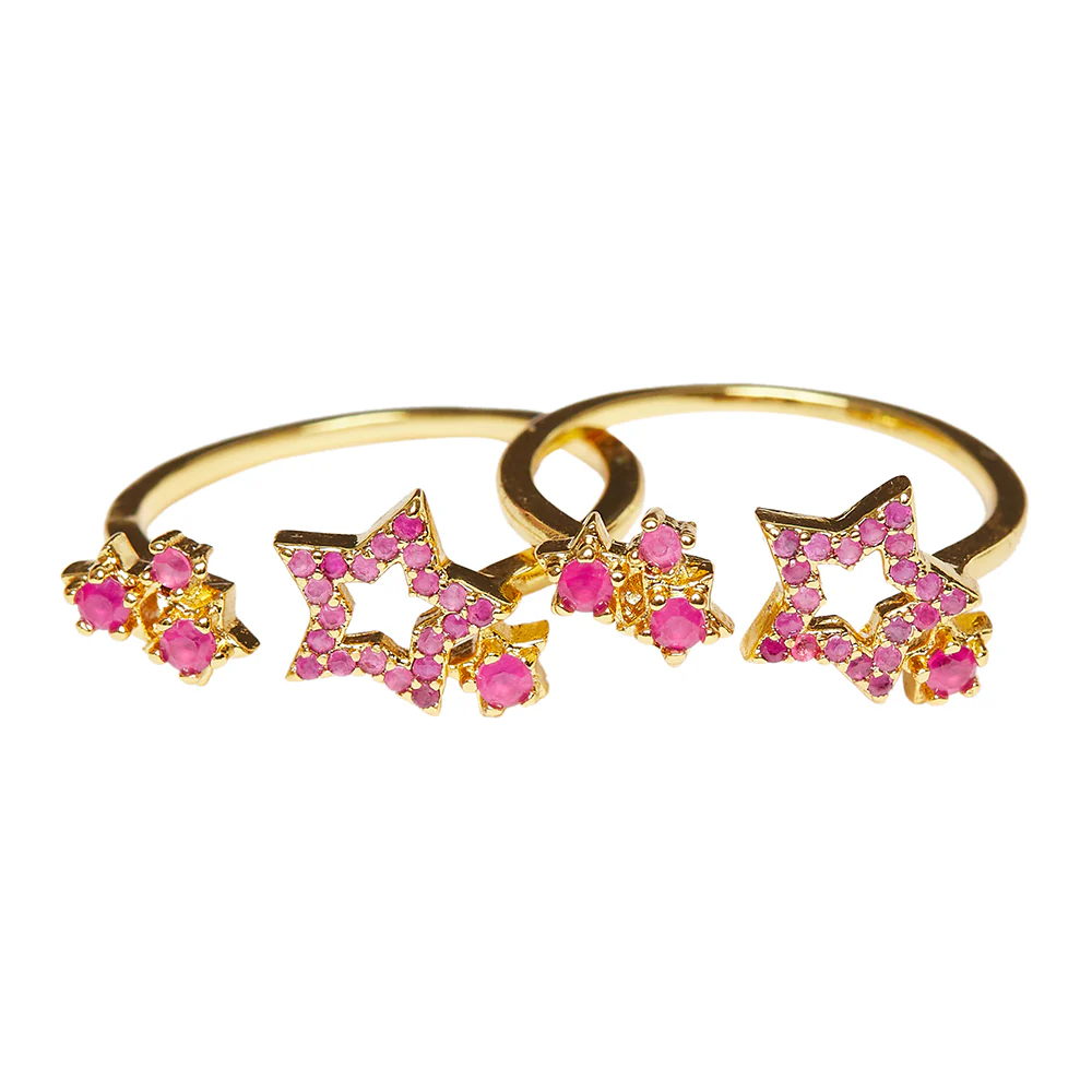 Sparkling Essentials CZ Studded Toe Ring Pair For Women - Image 5