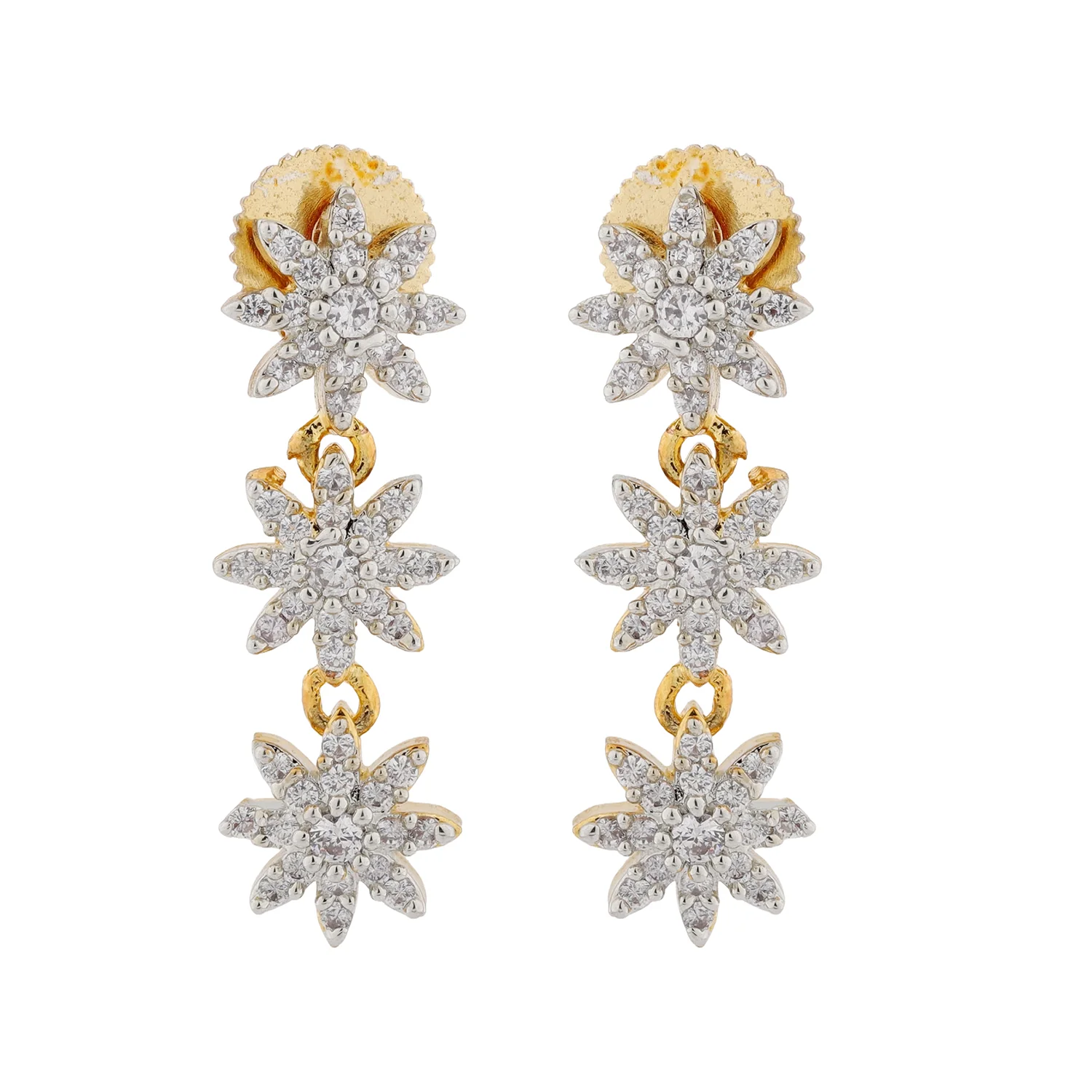 Sparkling Essentials Flora Spark CZ Necklace Set - Image 5