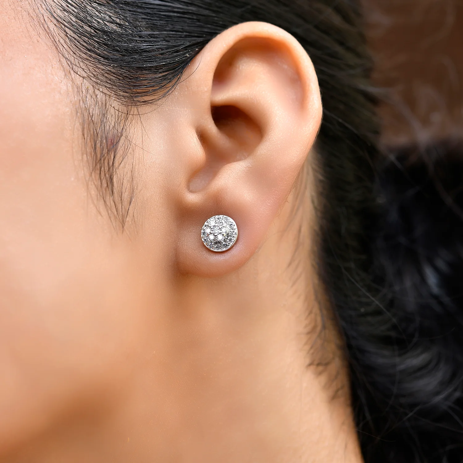 Sparkling Essentials Glitz Stud Earrings - Image 2