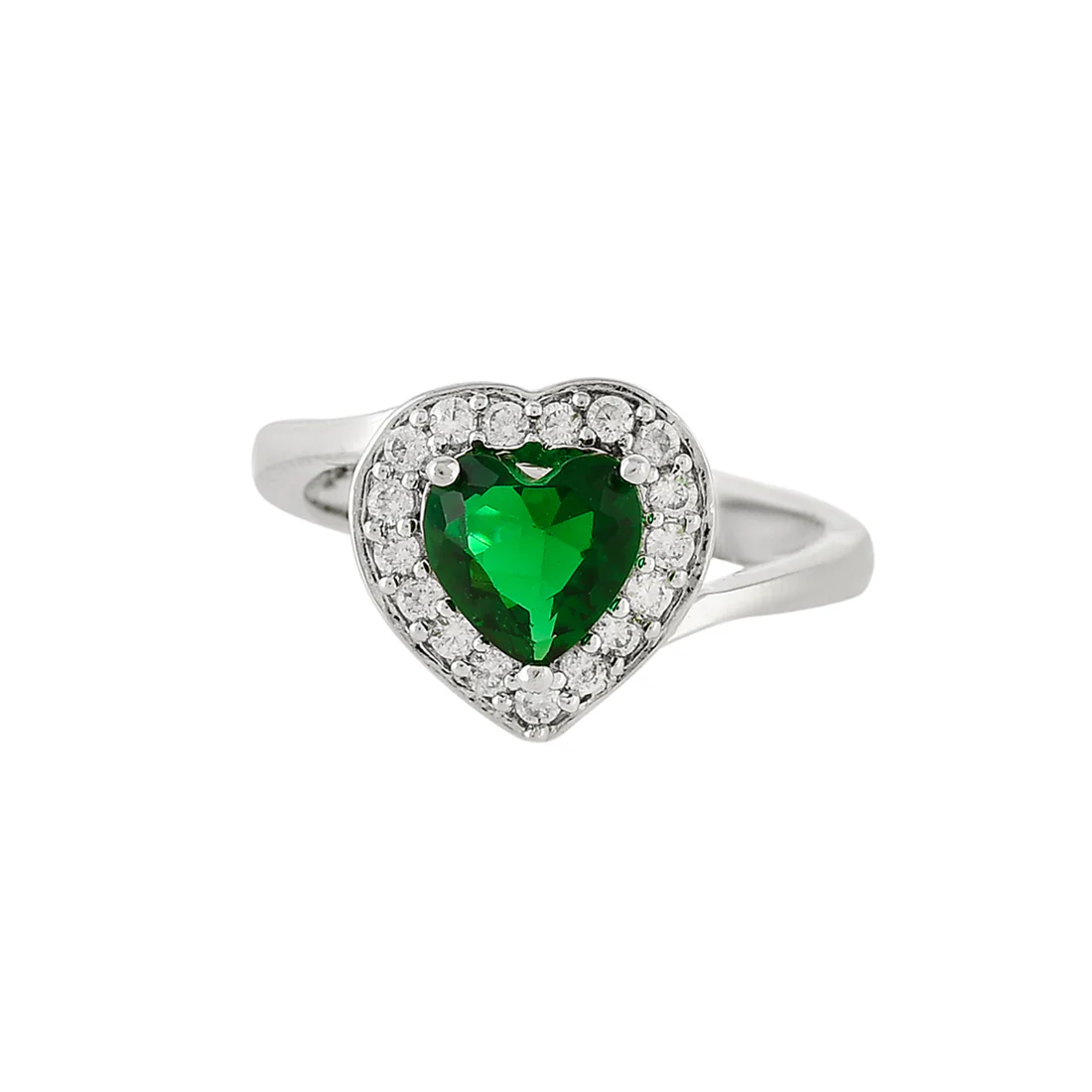 Sparkling Essentials Green Heart Shaped Zircon Box Set - Image 7