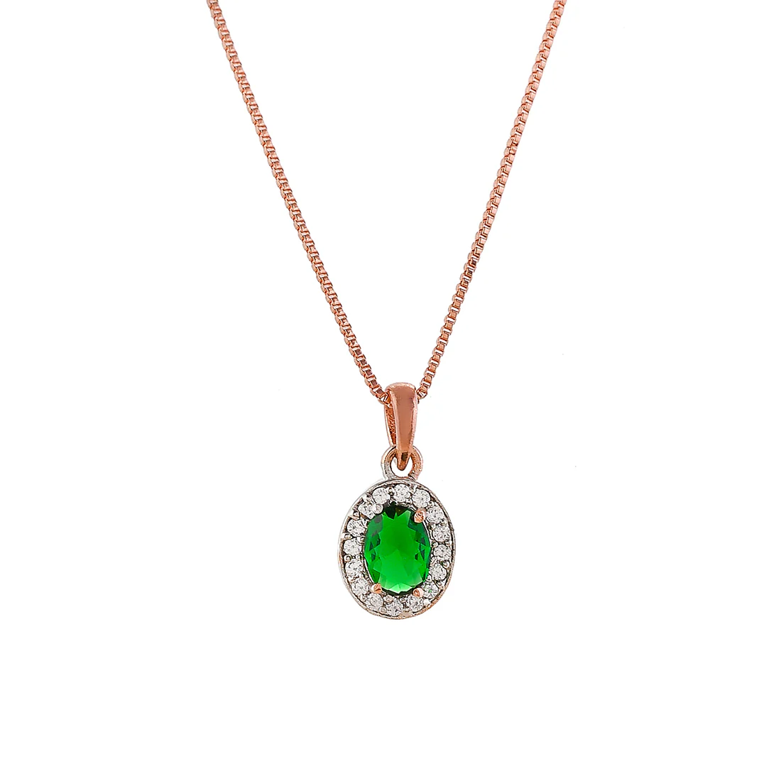 Sparkling Essentials Green Oval Cut Zirconia Box Set - Image 5